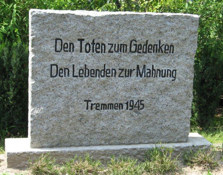 Denkmal in Tremmen